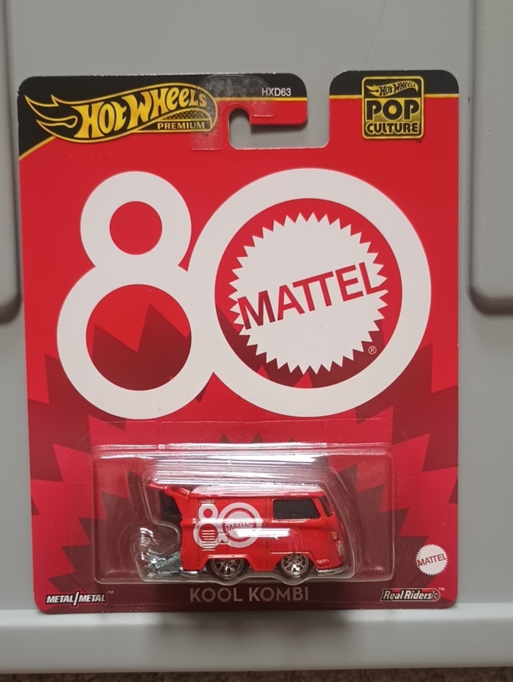 Hot Wheels Premium Kool Kombi Toy Van - Red